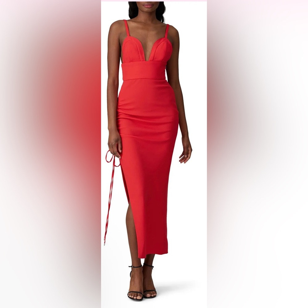 Prabal Gurung Drawstring Ruched Dress